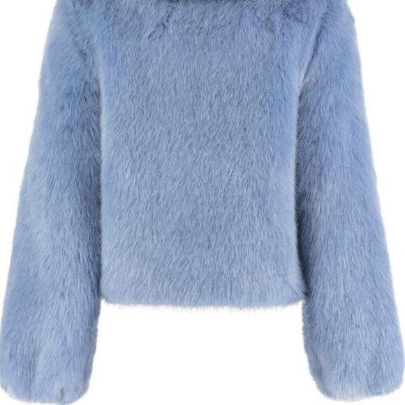 Shrimps Lara Faux Fur Jacket. - Picture 6 of 9